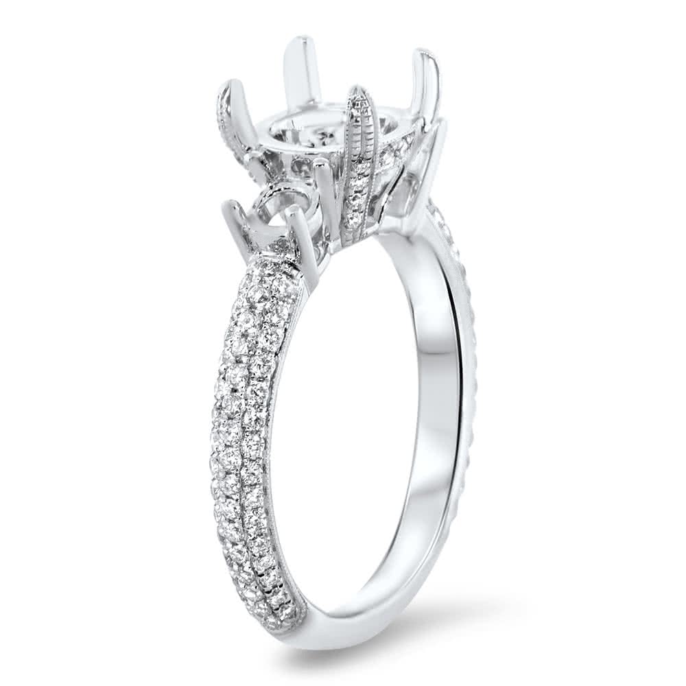 2ct center sales stone engagement rings