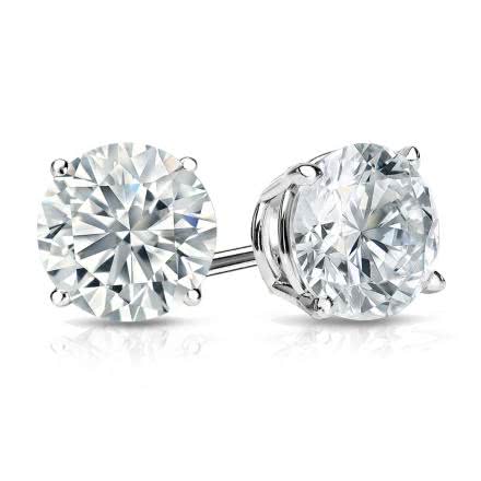 1 ct. tw. Round Cut Diamond Earrings Studs | AE14-017