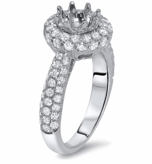 Pave Engagement Rings Dallas