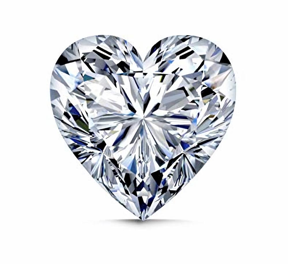 Heart cheap diamond shape