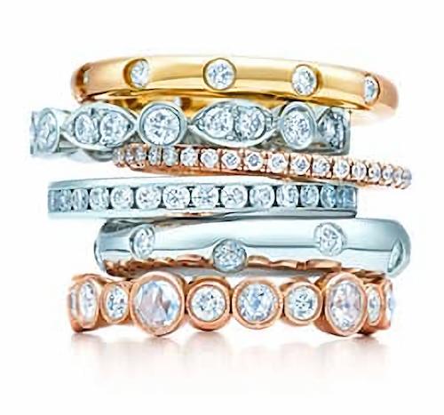 Stackable Wedding Rings for Woman