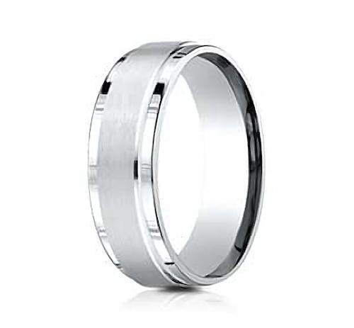 Carved Wedding Rings for Men